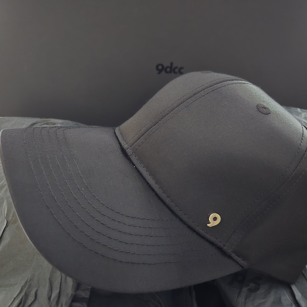 9dcc Iteration-04 Black Satin Cap